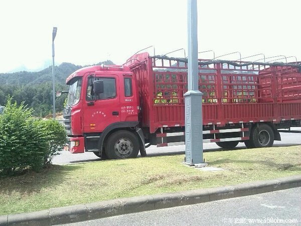 江淮 格尔发K3L中卡 180马力 4X2 6.8米厢式载货车(5300轴距)(HFC5161XXYP3K3A53S2V)口碑