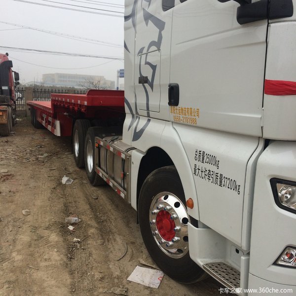 中国重汽 汕德卡SITRAK C7H重卡 400马力 4X2牵引车(ZZ4186V361ME1B)口碑