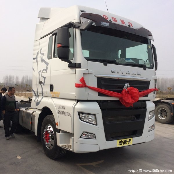 中国重汽 汕德卡SITRAK C7H重卡 400马力 4X2牵引车(ZZ4186V361ME1B)口碑