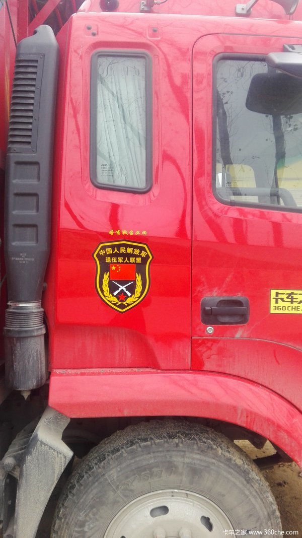 江淮 格尔发K3X重卡 290马力 8X4 9.5米排半厢式载货车(HFC5311XXYP2K4H45F)口碑