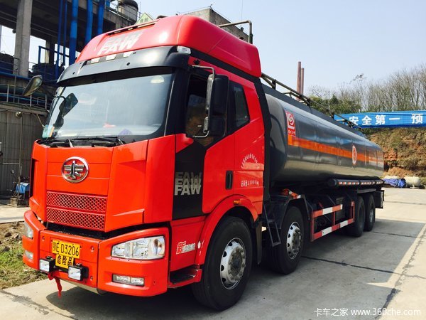 解放 J6M重卡 260马力 8X2 仓栅式载货车(轻量化)(CA5310CLXYP63K1L6T10A3E)口碑