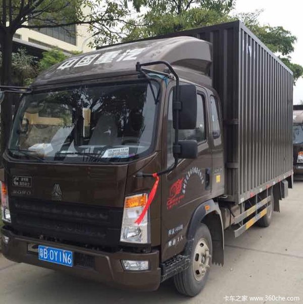 中国重汽HOWO 统帅 130马力 4.15米单排厢式轻卡(ZZ5047XXYC3314E145-2）口碑
